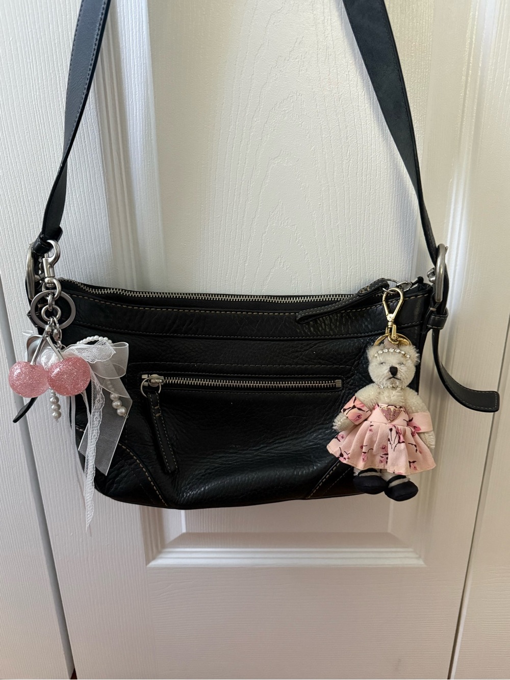 Y2K Coach Soho Crossbody in Black
